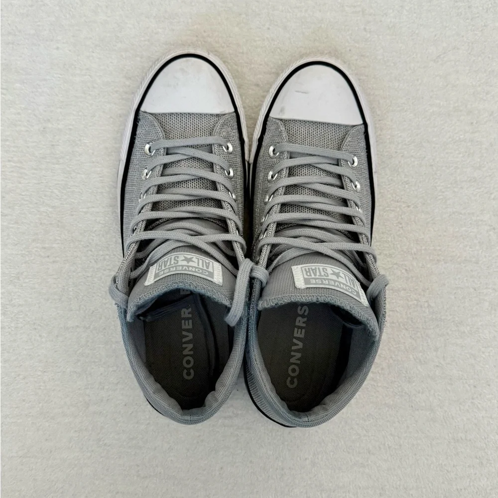Women’s Converse Classic Gray High-Tops - Picture 4 of 9